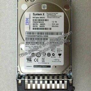 IBM 1.2-TB 10K 6G 2.5 SAS G2HS HDD, Opt 00AD075, Fru 00AD076, PN 00AD079