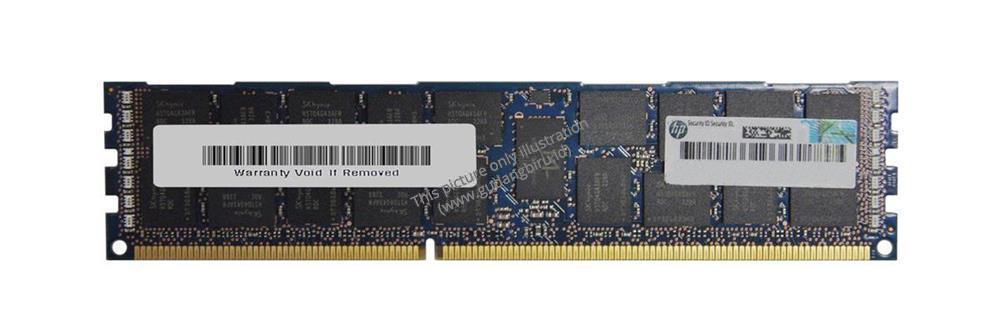 HP 708393-001 4GB, 1333MHz, PC3L-10600R, DDR3, 512M x4, 1.35V